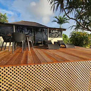 Villa Jolie Maison Vue Ocean Et Moorea, Punaauia (Tahiti)
